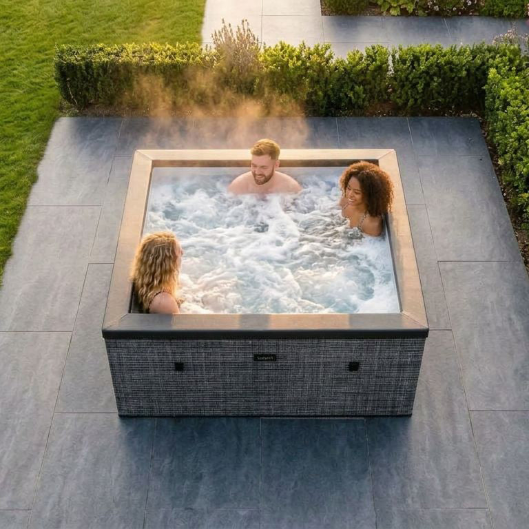 Garda | 4/6-Person Eco Foam Hot Tub | Built-In Integrated Heater