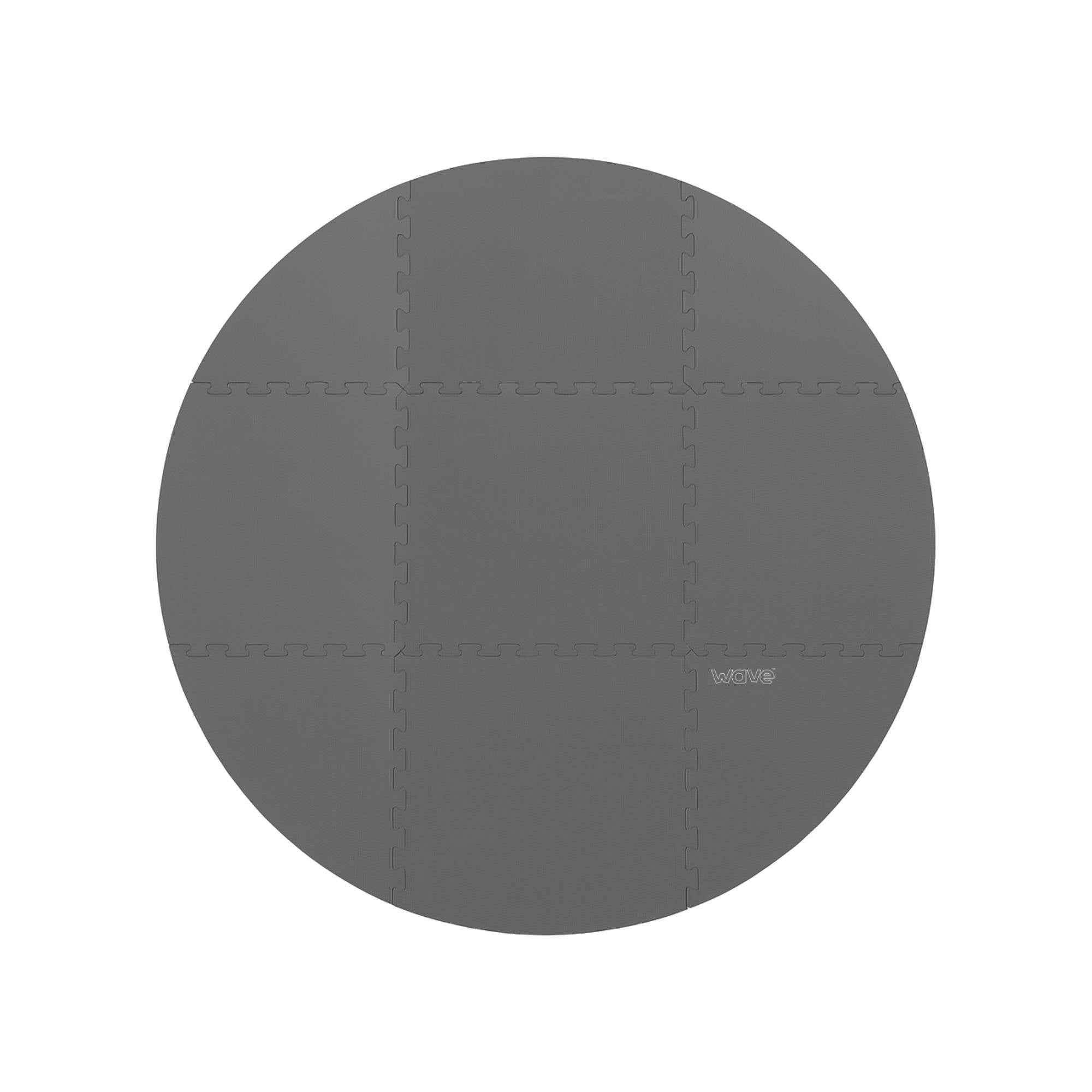 Insulating Floor Foam Mat | Round | 9 Pieces Mats Wave Spas