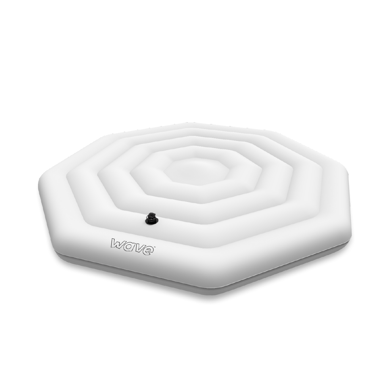 Thermally Efficient Inflatable Cover | Octagon | White Covers Wave Spas
