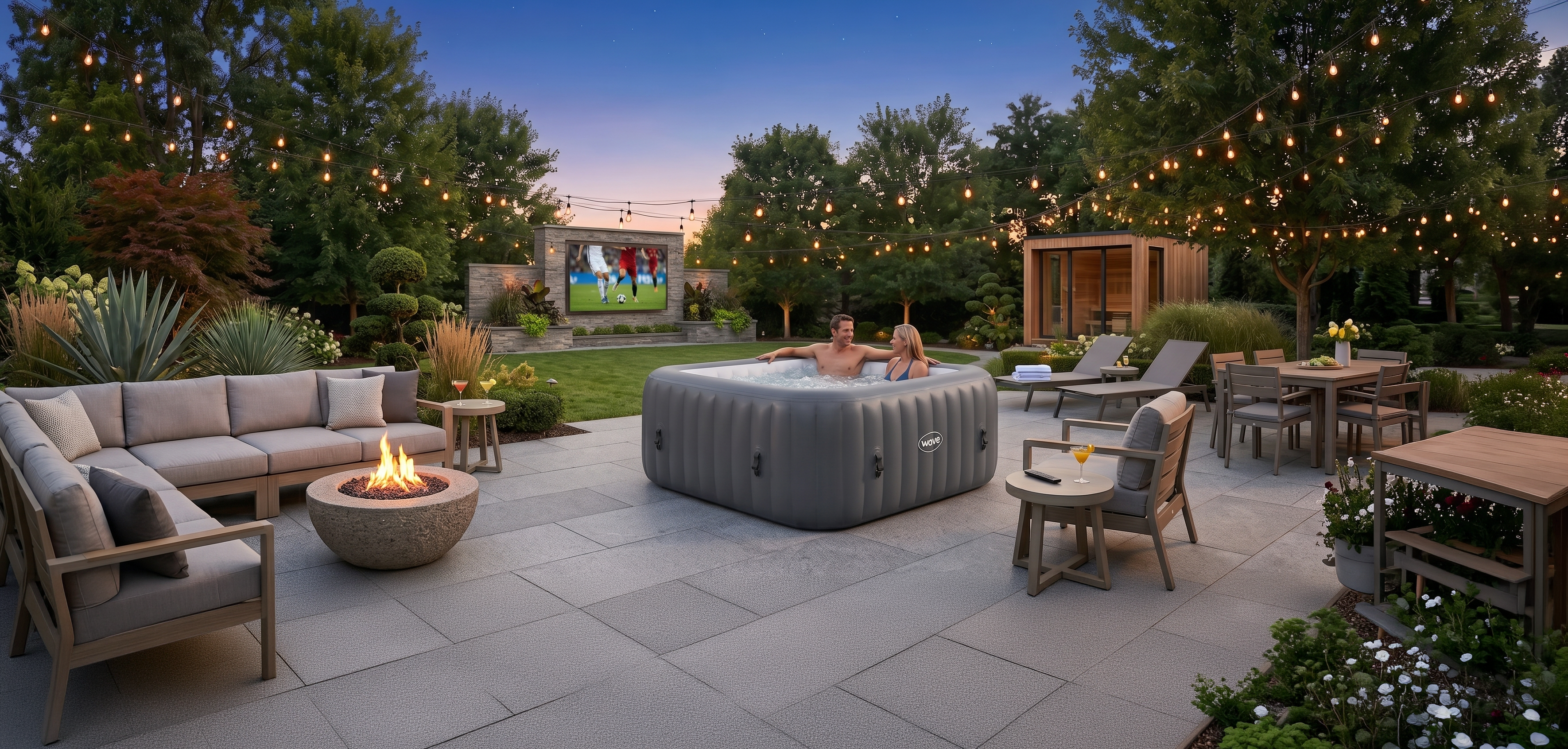 Warm and Waiting by Kickoff: The App-Controlled Hot Tub Built for Game Day