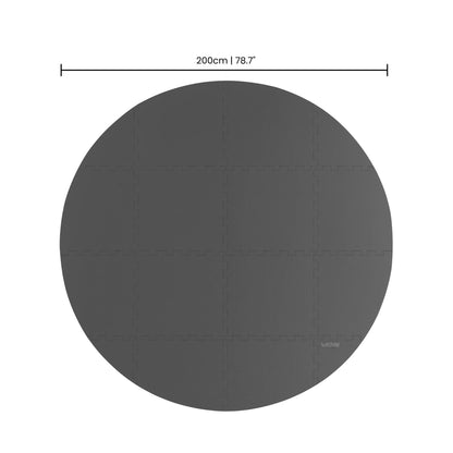 Insulating Floor Foam Mat | Round | 16 Pieces Mats Wave Spas