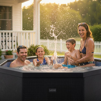 Como | 6-Person Eco Foam Hot Tub | Built-In Integrated Heater