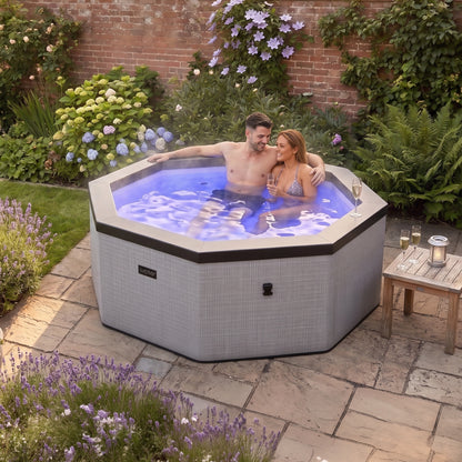 Como | 6-Person Eco Foam Hot Tub | Built-In Integrated Heater