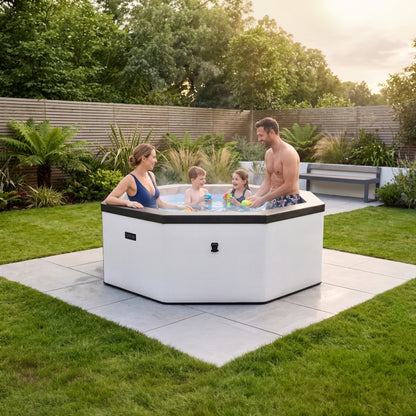 Como | 6-Person Eco Foam Hot Tub | Built-In Integrated Heater