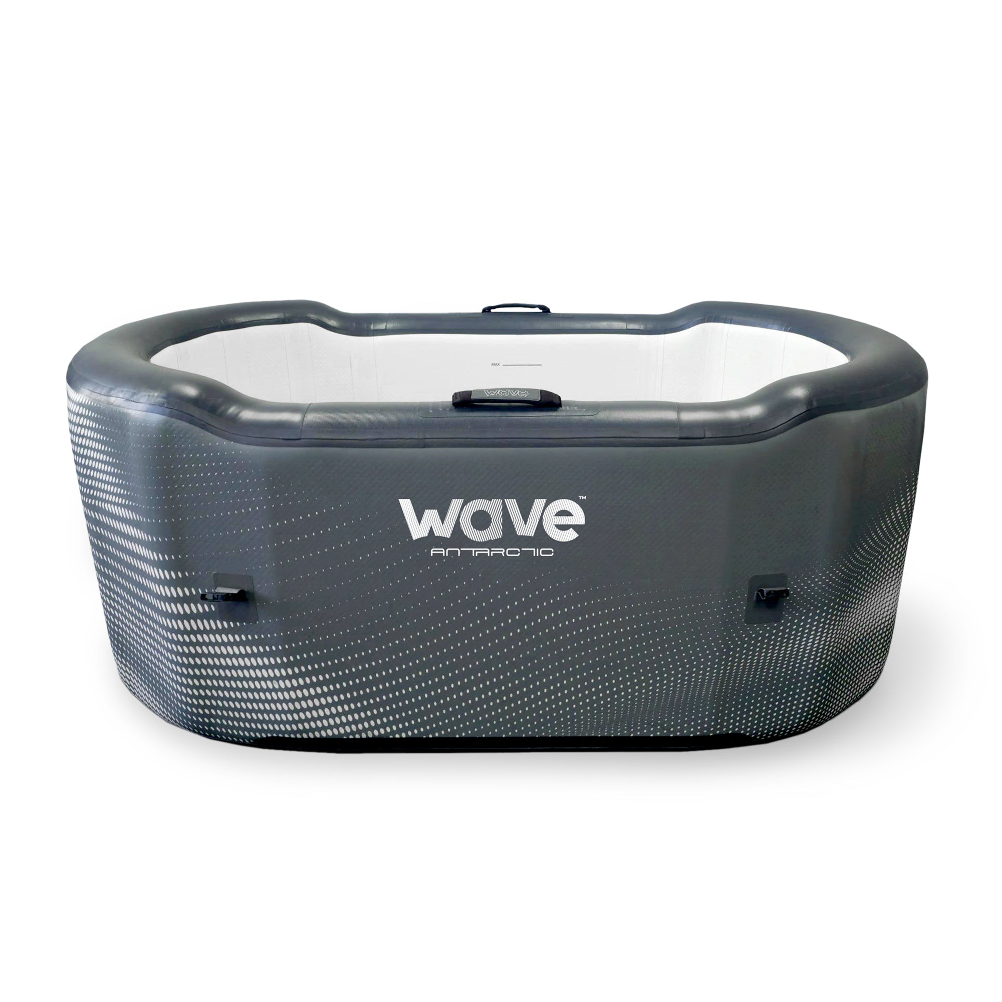 Antarctic | Drop Stitch Ice Bath | Black Ice Bath Wave Spas USA Black