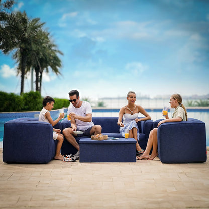 Chair and Double Sofa Set Furniture Wave Spas USA