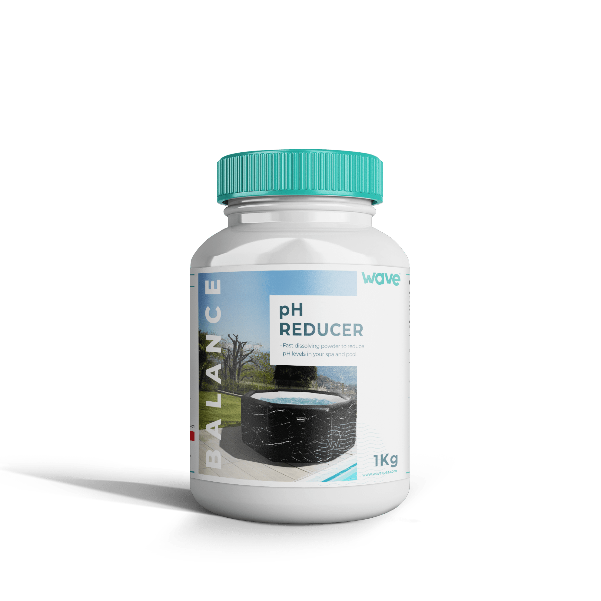 pH Reducer | Pool and Spa | 1 KG Chemicals Wave Spas