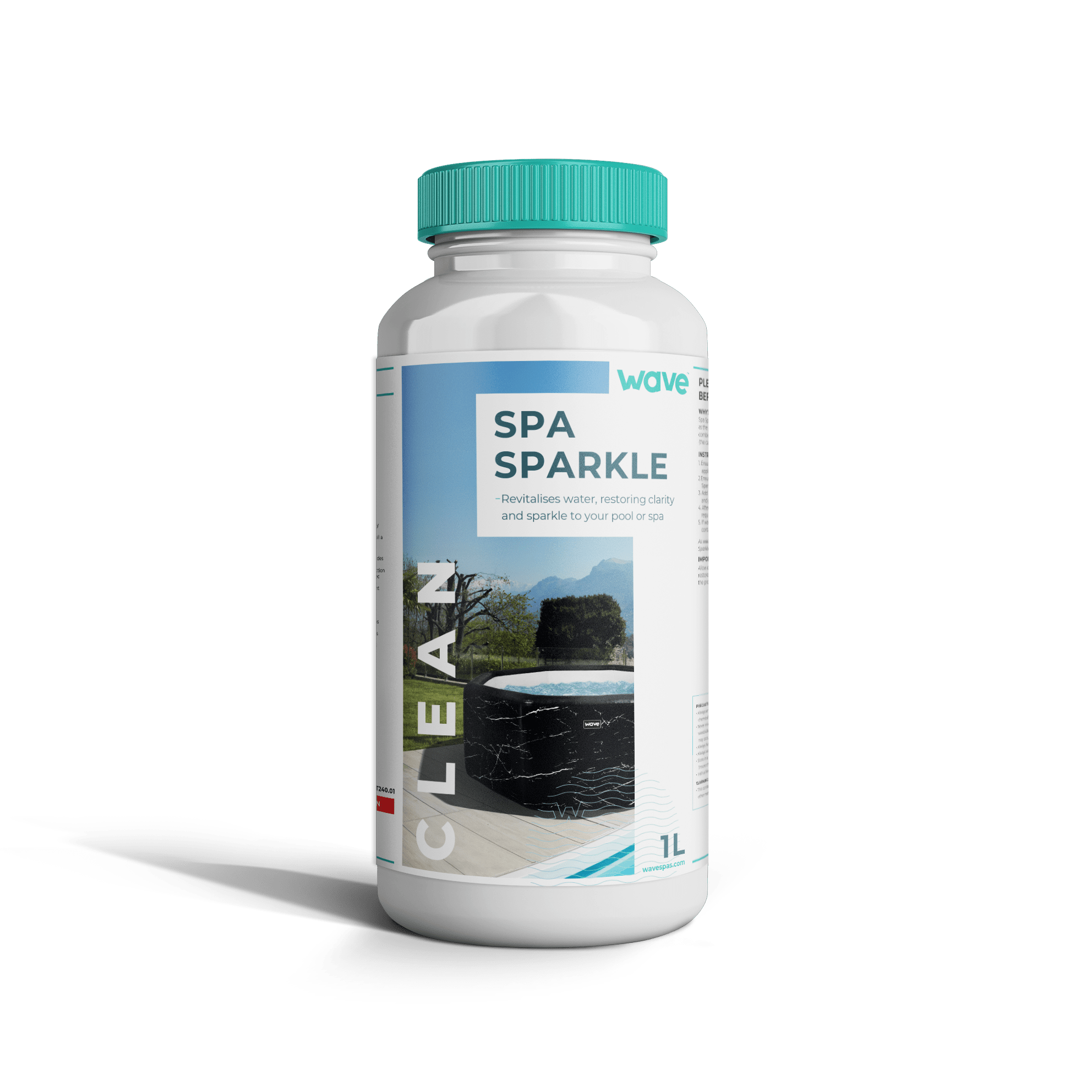 Sparkle Clarifier | Pool and Spa | 1L Chemicals Wave Spas