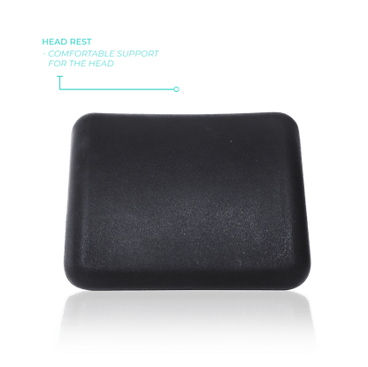 2-in-1 Head Rest & Drinks Holder | Osaka | Black Head Rests Wave Spas