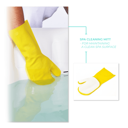 Cleaning Kit | Cleaning Mitt, Net, Brush Cleaning & Maintenance Wave Spas